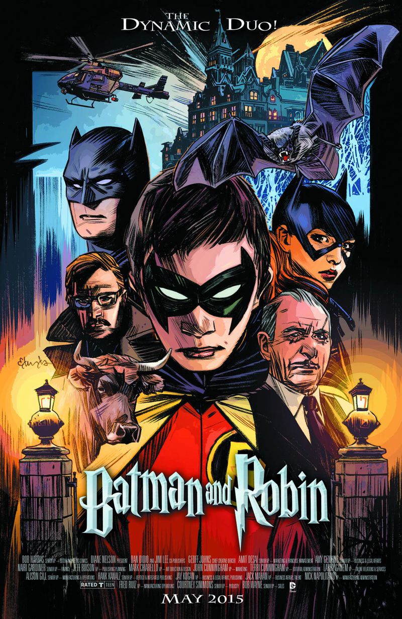 Batman and Robin, Vol. 2 – Issue 40B – Asylum Books & Games